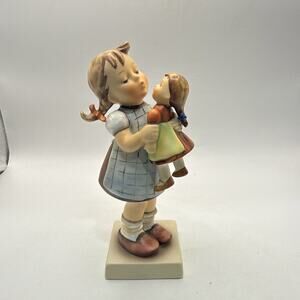 1960’s Rare FIRST VERSION, TMK3,HUMMEL GOEBEL “KISS ME” WITH SOCKS #311 *